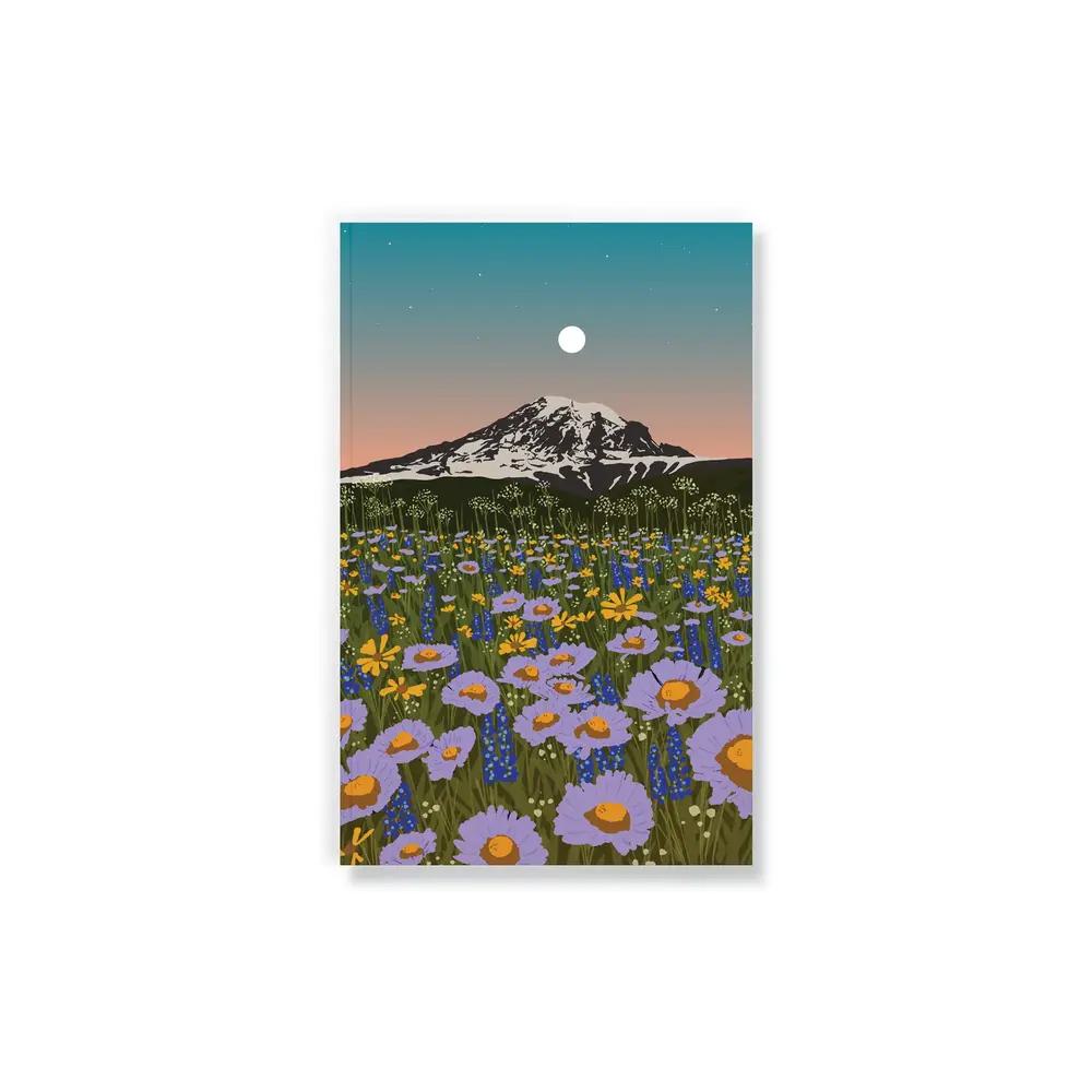 Memo & Notebooks, Art & School, Denik, Classic, Lay flat, Mountain Flowers, 875072